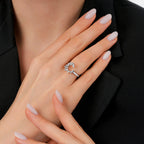 0,28 ct. Diamant Baguette Trend Ring