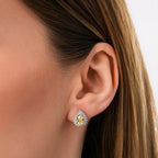 3.64 Karat Diamant Fancy Tropfen Ohrringe