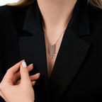0,67 ct. Diamant Halskette