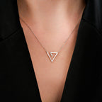 0,05 ct. Diamant Trend Halskette