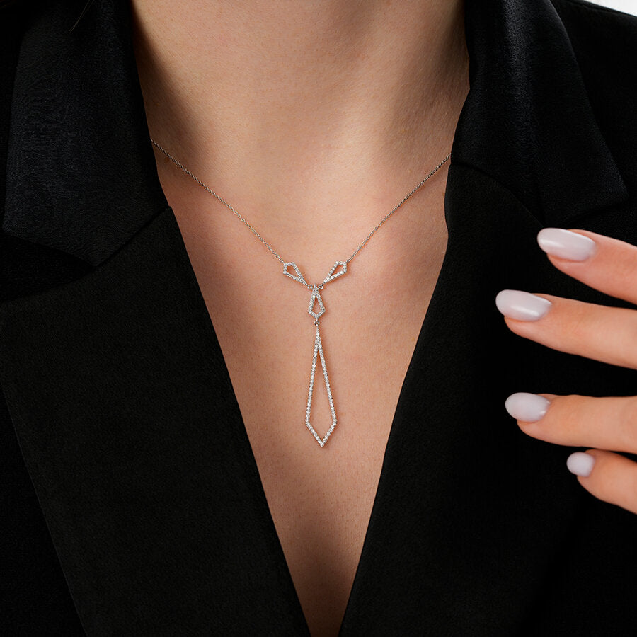 0,41 ct. Diamant Trend Halskette