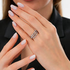 0,24 ct. Diamant Trend Ring