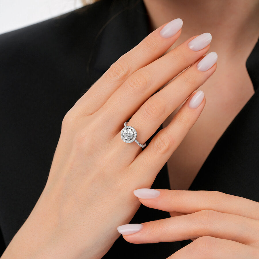 0,59 ct. Diamant Trend Ring