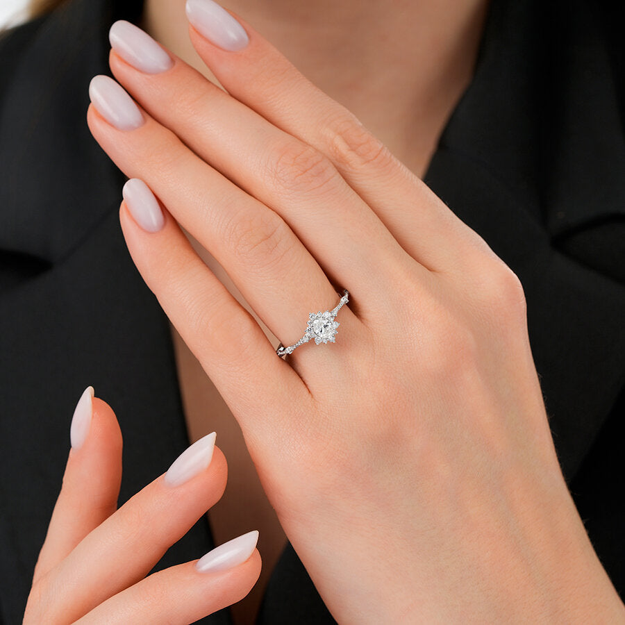 0,54 ct. Diamant Trend Ring