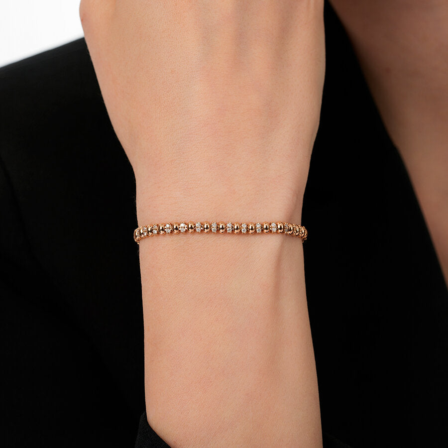 0.26 ct. Diamant Rund Armband