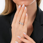 0,41 ct. Diamant Baguette Ring