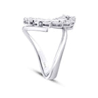 0,52 ct. Diamant Blatt Trend Ring