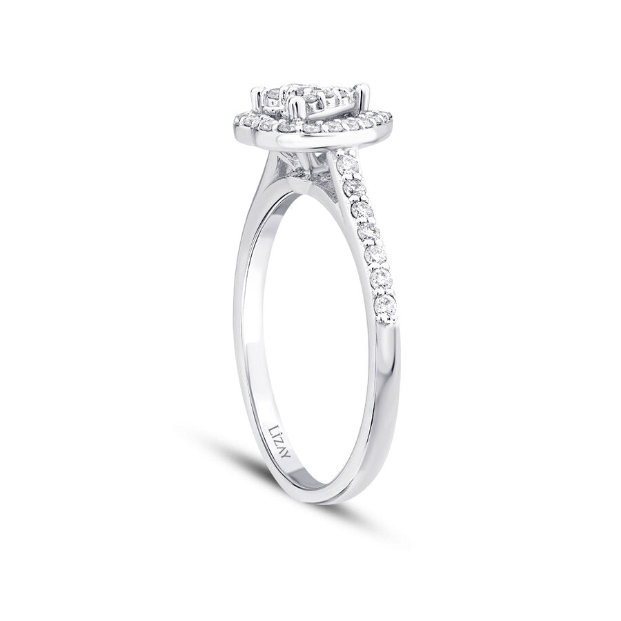 0,37 ct. Diamant Trend Ring