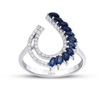 0,81 ct. Diamant Marquise Saphir Trend Ring