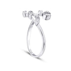 0,21 ct. Diamant Baguette Trend Ring