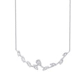0,31 ct. Diamant Baguette Trend Halskette