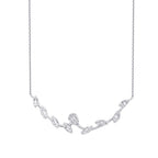 0,31 ct. Diamant Baguette Trend Halskette