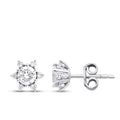 0,57 ct. Diamant Solitär Ohrringe