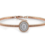 0,61 ct. Diamant Trend Armreif