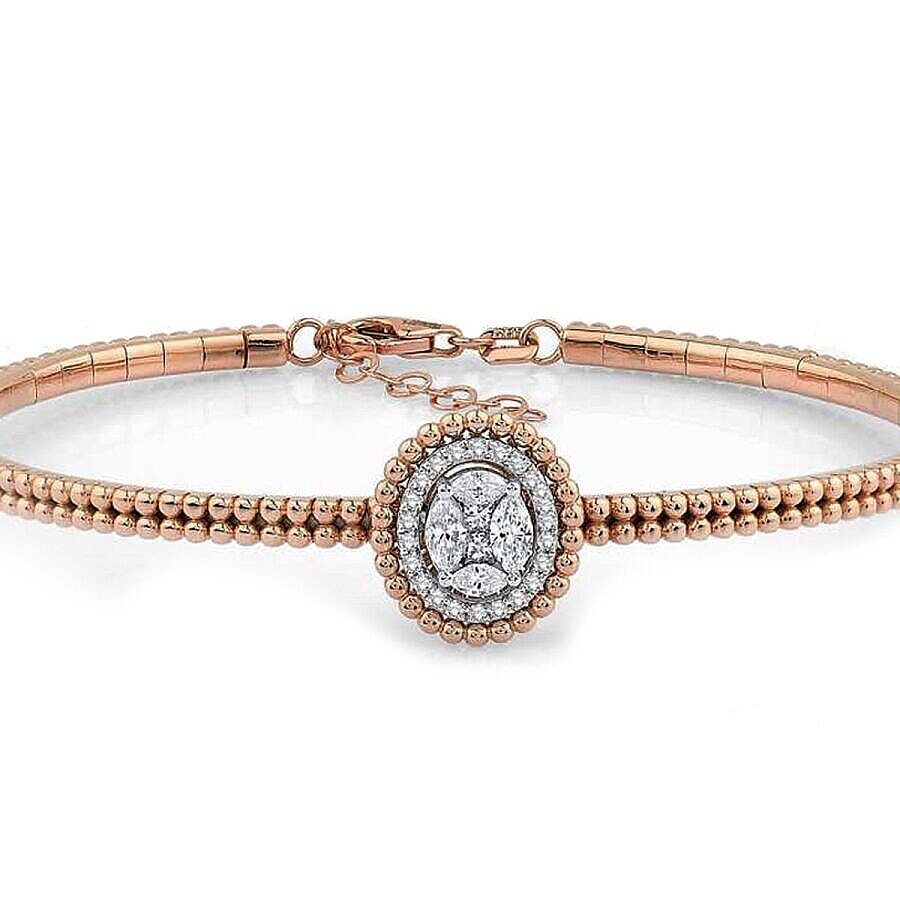 0,61 ct. Diamant Trend Armreif