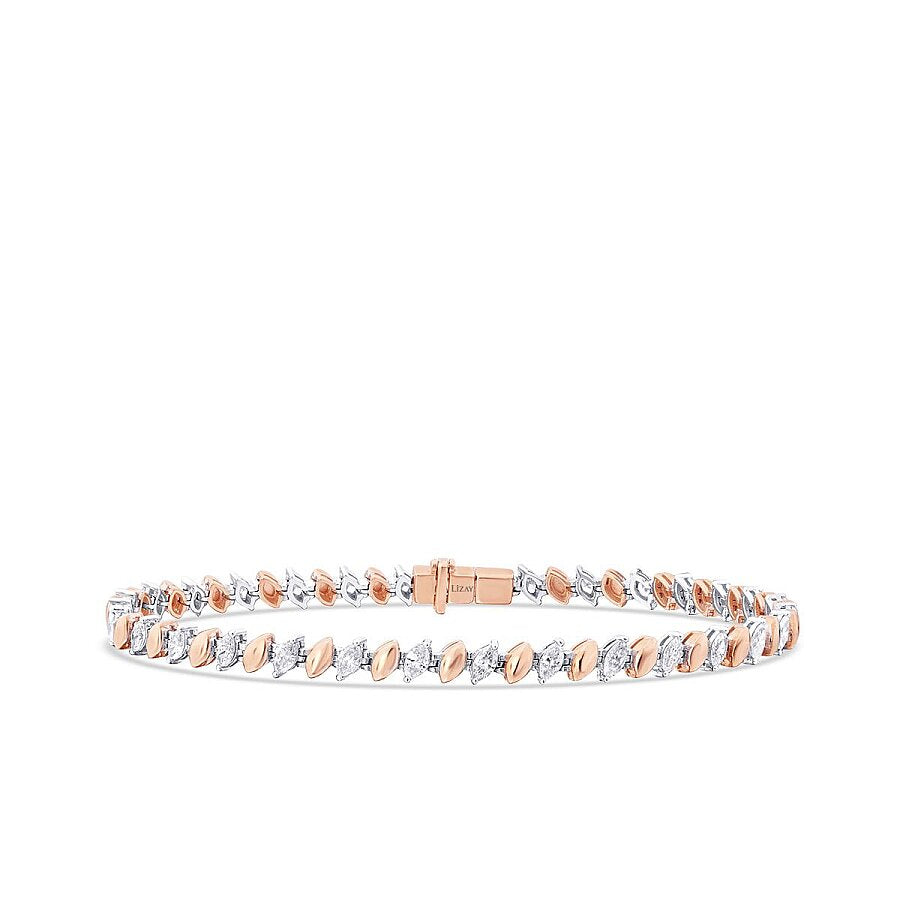 1,54 ct. Diamant Marquise Armband