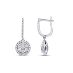 1.31 ct. Diamant Rund Ohrringe