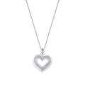 0.25 ct. Diamant Rund Herz Trend Halskette