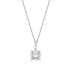 0,48 ct. Diamant Square Halskette