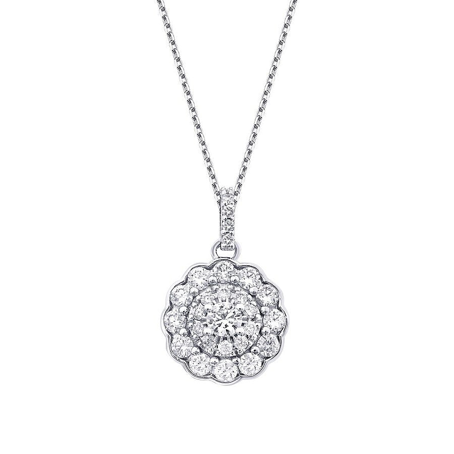 0,53 ct. Diamant Trend Halskette