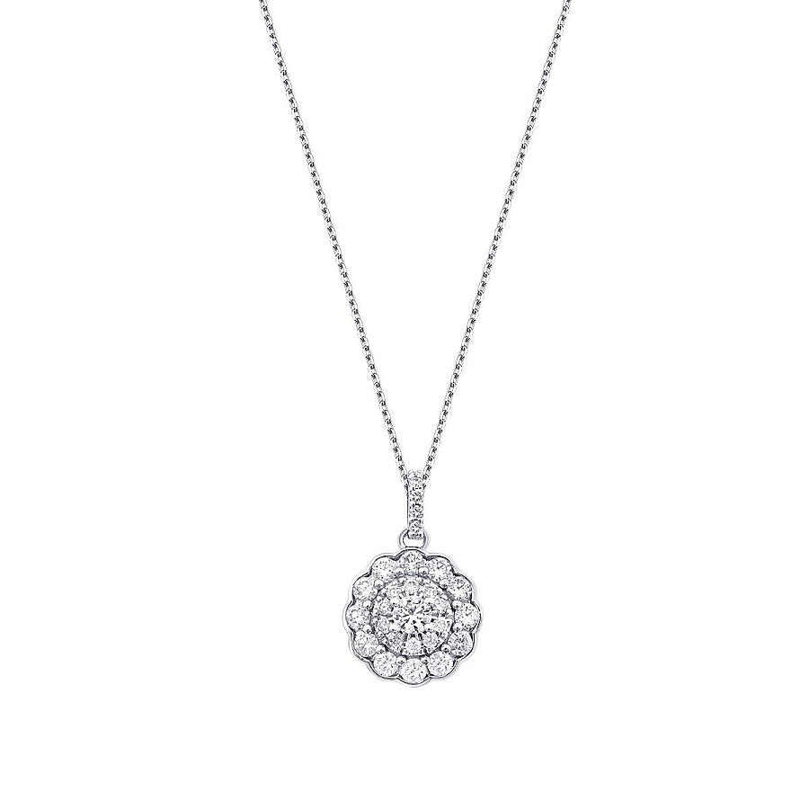 0,53 ct. Diamant Trend Halskette