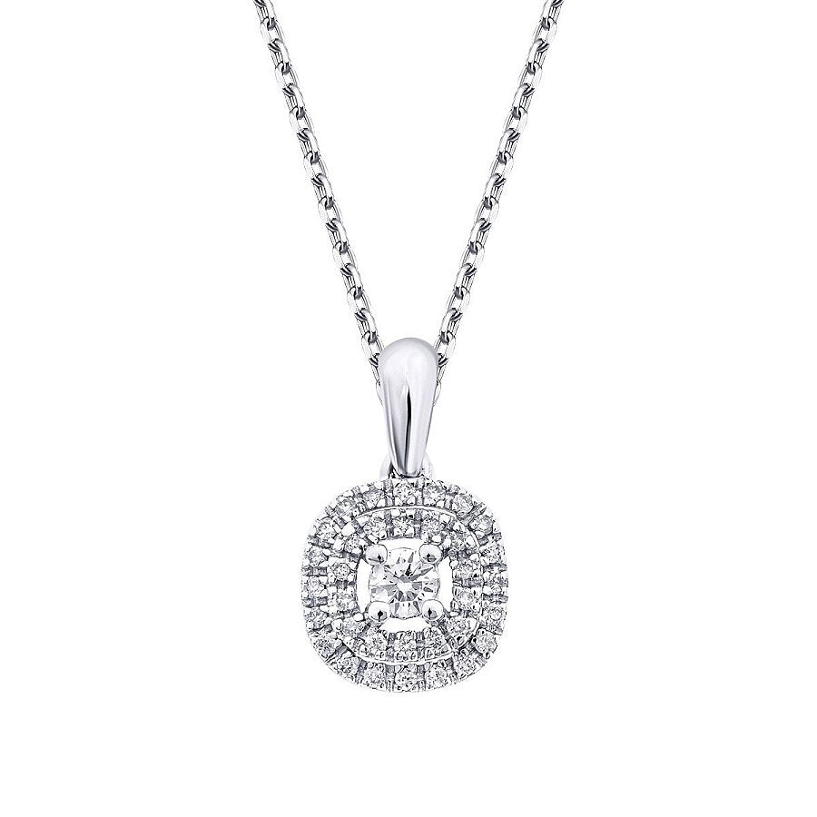 0,21 ct. Diamant Trend Halskette