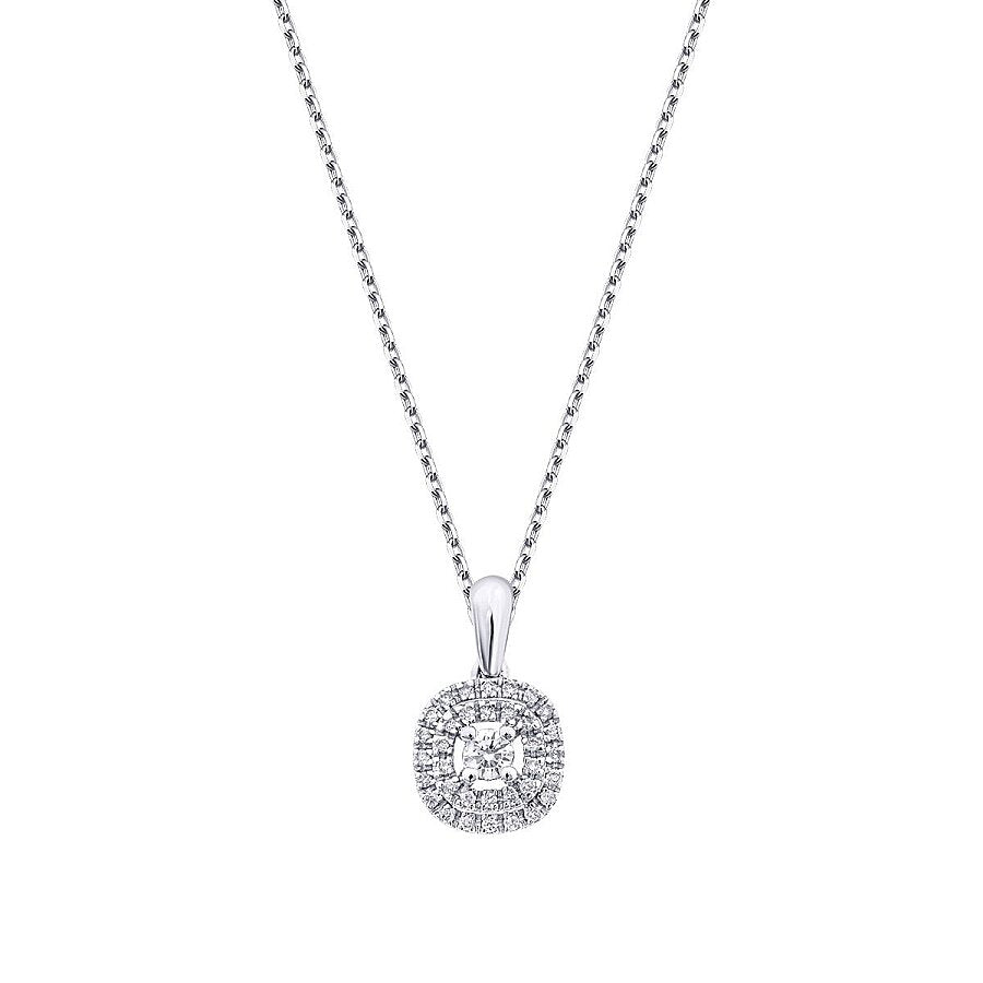 0,21 ct. Diamant Trend Halskette