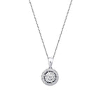 0,10 ct. Diamant Effect Trend Halskette