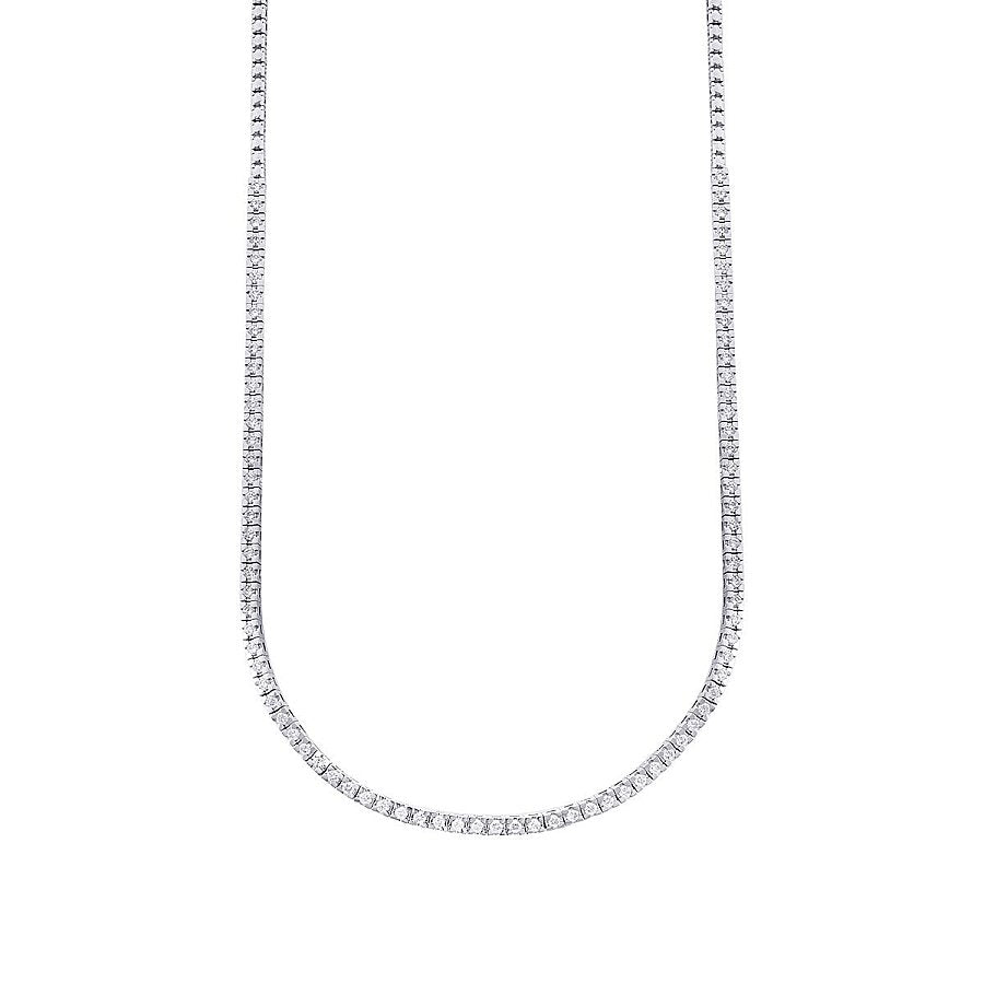 1,46 ct. Diamant Memoire Tennis Halskette