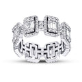 2.06 ct. Diamant Baguette Eternity Ring