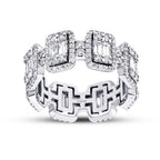 2.06 ct. Diamant Baguette Eternity Ring