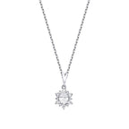 0,44 ct. Diamant Oval Halskette