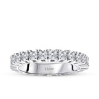 0.70 Karat Diamant Halb-Eternity Ring