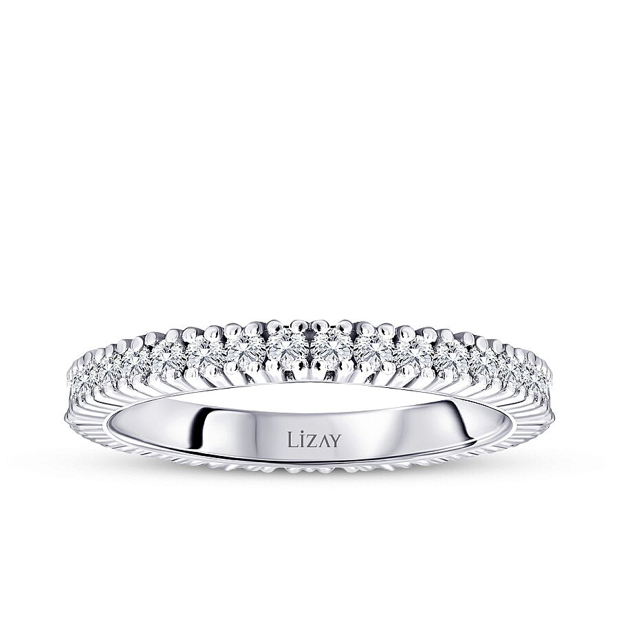 0.30 Karat Diamant Halb-Eternity Ring