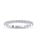 0.25 ct. Diamant Halb-Eternity Ring