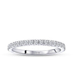 0,25 ct. Diamant Halb-Memoire-Ring