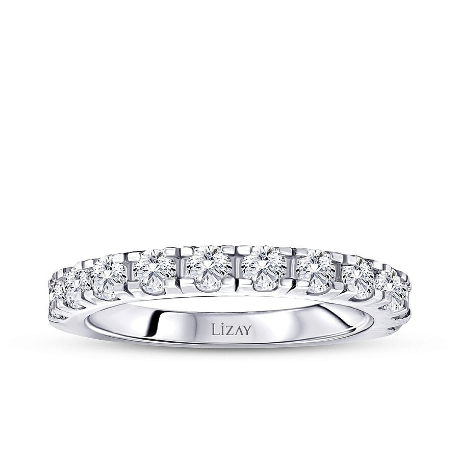 0.50 ct. Diamant Halb-Eternity Ring