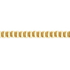 Strukturiertes Trend-Armband aus Gold