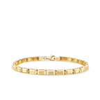 Detailreiches Trend-Armband aus Gold