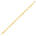 Detailreiches Trend-Armband aus Gold