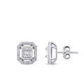 0,26 ct. Diamant Baguette Ohrringe
