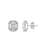 0,26 ct. Diamant Baguette Ohrringe