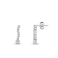 0,31 ct. Diamant Brillant Stein Hängende Ohrringe
