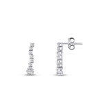 0,31 ct. Diamant Brillant Stein Hängende Ohrringe
