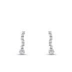 0,31 ct. Diamant Brillant Stein Hängende Ohrringe