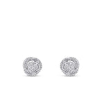 0,53 ct. Diamant Brillant Detailreiches Ohrringe