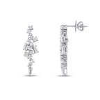 0,85 ct. Diamant Baguette Trend Ohrringe