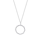 0,12 ct. Diamant Stein Brillant Halskette