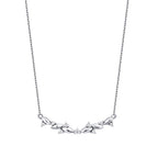 0,10 ct. Diamant Brillant Stein Halskette