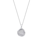 0,26 ct. Diamant Brillant Detailreiches Halskette